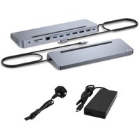 i-tec USB-C Metal Ergonomic 3x 4K Display Docking Station + PD 100W + Netzteil von i-tec