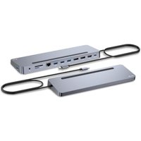 i-tec USB-C Metal Ergonomic 3x 4K Display Docking Station + PD 100W i-tec USB-C Metal Ergonomic 3x 4K Display Docking Station + PD 100W von i-tec