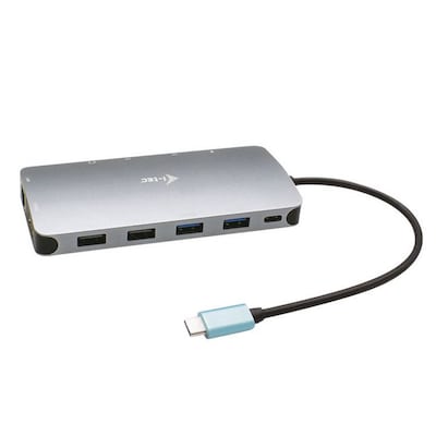 i-tec USB-C Metal Nano 3x Display Docking Station mit 100W PD von i-tec