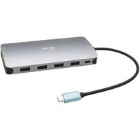 i-tec USB-C Metal Nano 3x Display Docking Station mit 100W PD von i-tec