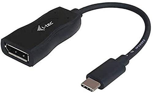 i-tec USB-C auf DisplayPort 4K Video Adapter 1x DisplayPort 4K Ultra HD 60 Hz für Windows MacOS ChromeOS Thunderbolt 3 Kompatibel von i-tec