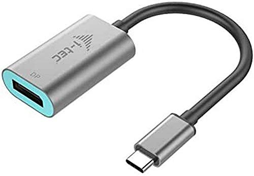 i-tec USB-C auf DisplayPort Metal Adapter 60Hz, 1x Display Port 4K Ultra HD, kompatibel mit Thunderbolt 3 von i-tec