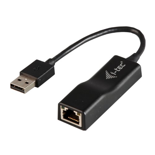 i-tec USB Ethernet Adapter 10/100 Mbps - USB 2.0 auf RJ45, Kompatibel mit Windows, MacOS und Linux von i-tec