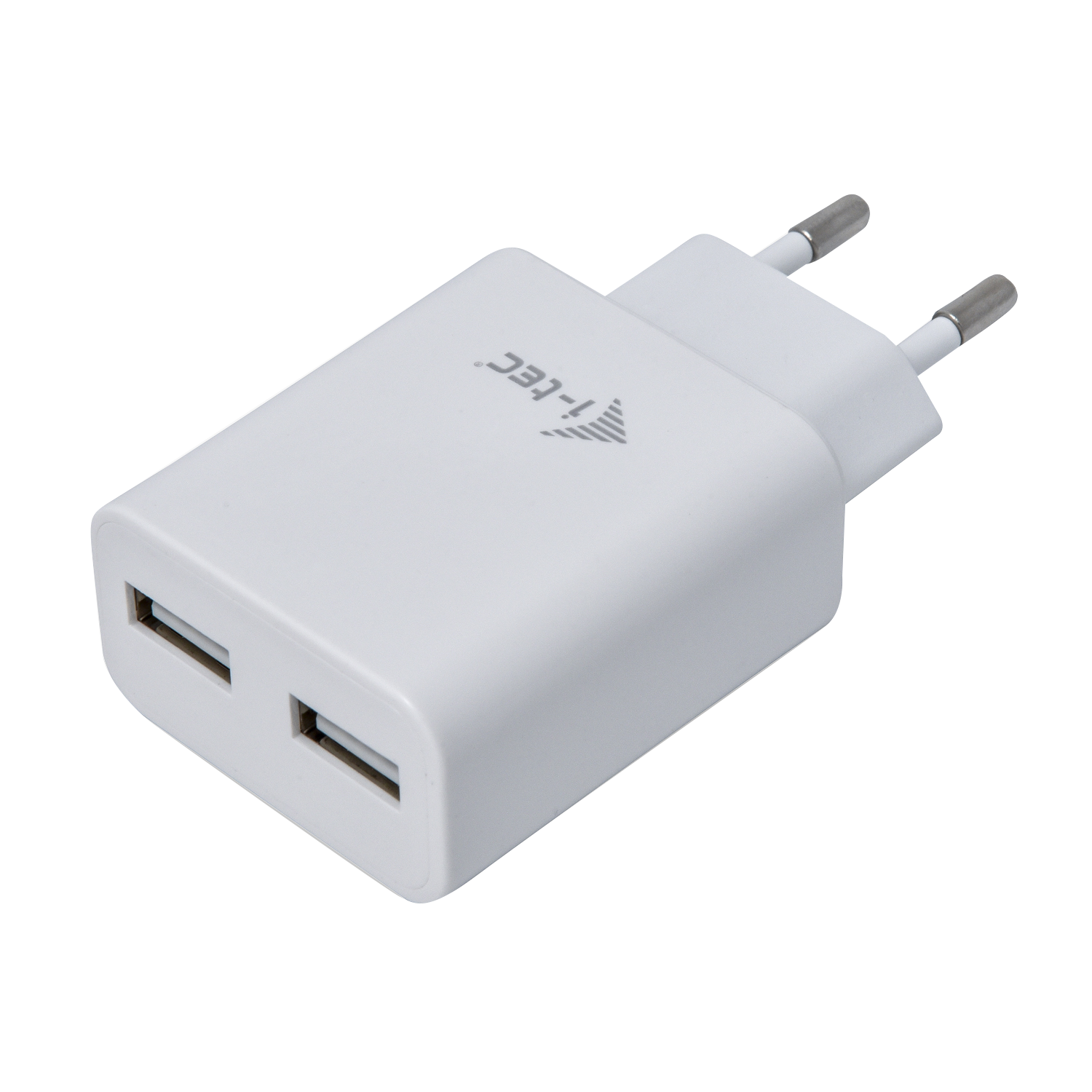 i-tec USB Ladegerät, 2 Port 2.4A, weiß von i-tec