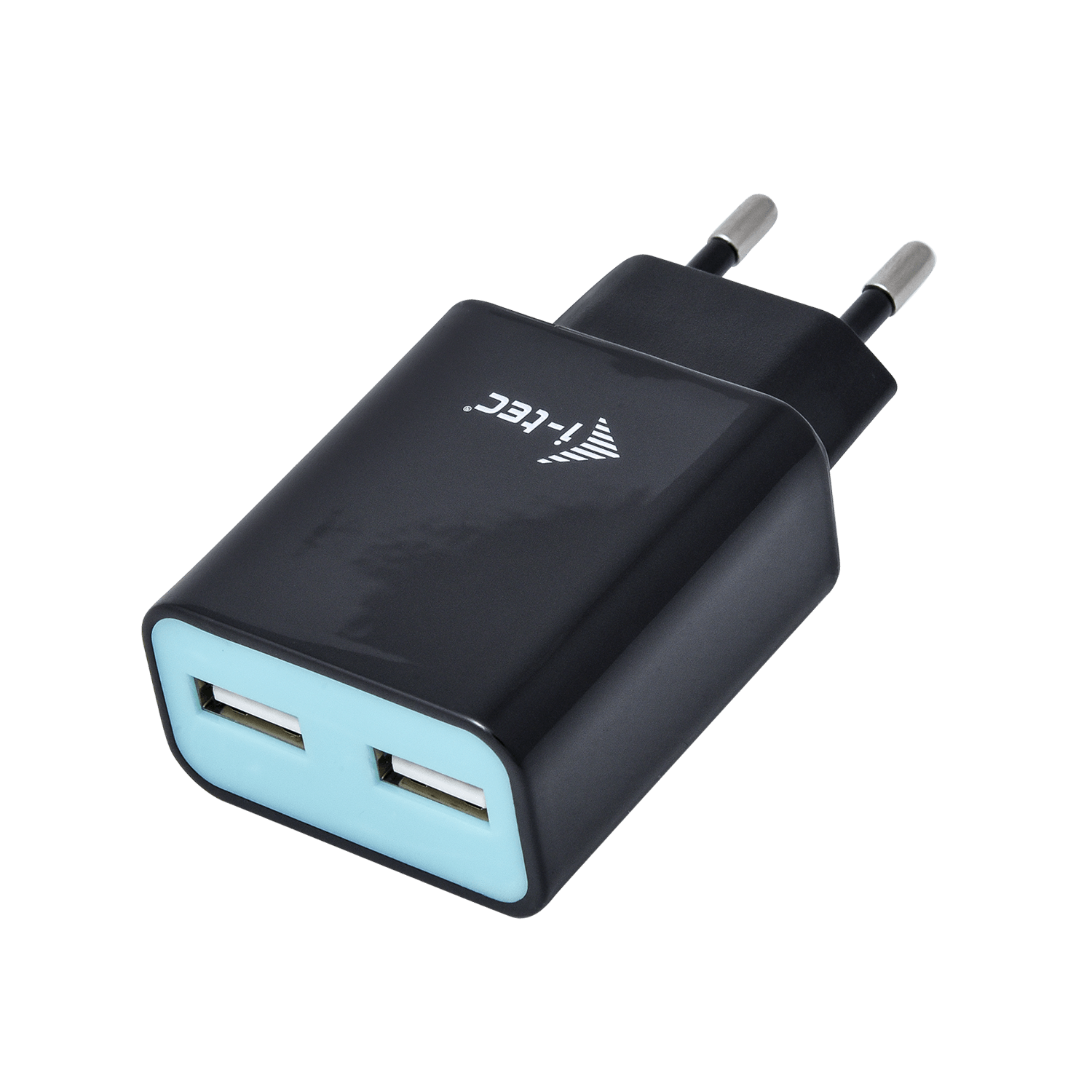 i-tec USB Ladegerät, 2 Port 2.4A Black von i-tec