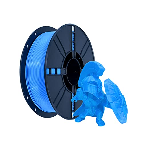 PLA Plus (PLA+) 3D Filament 1,75mm PLA Plus Filament, Maßgenauigkeit +/- 0,02mm, 1kg Spule (2,2lbs) 3D Druckfilament, himmelblau von iBOSS