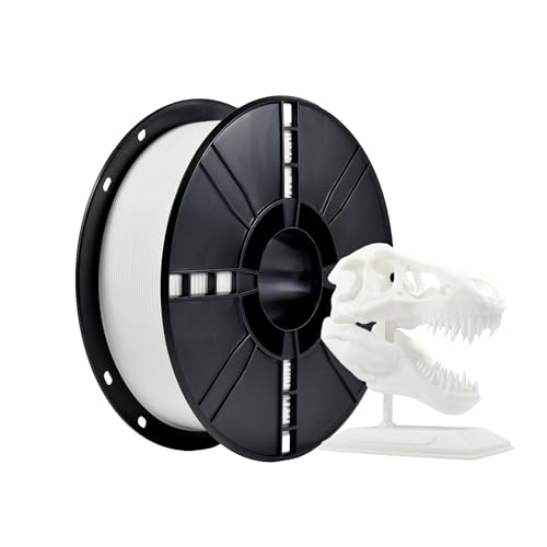 iBOSS PETG Filament 1.75 mm, Stärker Zähigkeit PETG 3D Drucker Filament, 1kg Spule, Maßgenauigkeit +/- 0,02 mm, 3D-Druck-Filament für 3D-Drucker, PETG Weiß von iBOSS