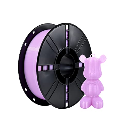 iBOSS PLA Plus (PLA+) 3D-Drucker Filament 1,75mm, Maßgenauigkeit +/- 0,02 mm 1 kg Spule (2,2 LBS), 3D Druck Filament für 3D-Drucker, Transparent violet von iBOSS