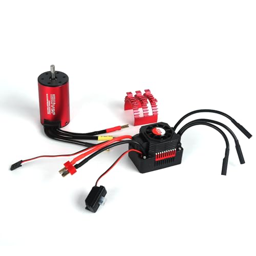 iBlivers 60A ESC Elektronischer Drehzahlregler Combo mit 3660 3500KV Wasserdichter Brushless Motor von iBlivers