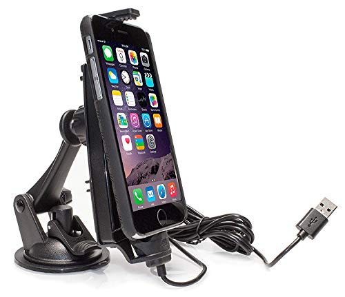 iBOLT ipro2 MFI KFZ dashboard Fenster Dock Halterung Kompatibel mit iPhone 5/5S/5 C/6/6S/6 PLUS/6S Plus/SE von iBolt