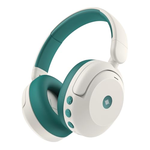 iClever Aktive Geräuschunterdrückung Bluetooth Kopfhörer Kinder, 60H Spielzeit, 80dBA Sichere Lautstärke, Bequeme Passform, Bluetooth5.4, Preisgekrönte Kinder Kopfhörer AUX Kabel für Flugreisen von iClever