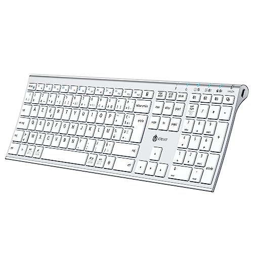 iClever BK23 Tastatur, Kabellos Tastatur von iClever