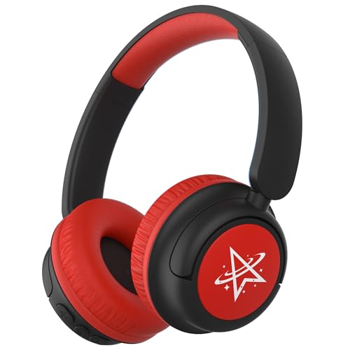 iClever Bluetooth kopfhörer Kinder, 60 Std Akku, 74/85 dBA Lautstärkebegrenzung, Stereo-Sound, Typ-C, Bluetooth5.4, Kabellos Kinderkopfhörer Over Ear mit Mikrofon für Tablet/Reisen von iClever
