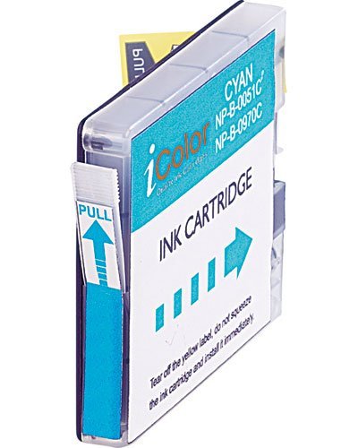 iColor Kompatible Patrone: Patrone für Brother LC-970C/LC-1000C, Cyan (Tintenstrahldrucker) von iColor