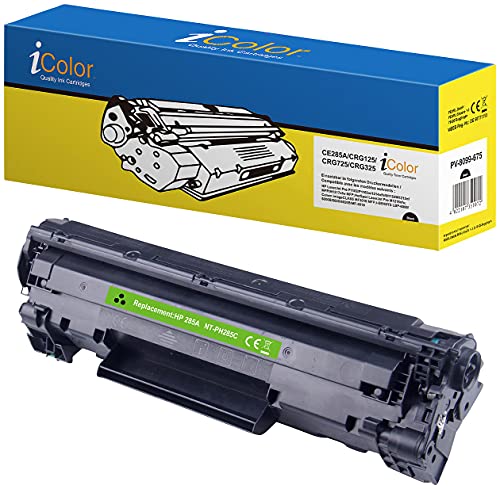 iColor Laserjet P1102, HP: HP CE285A / No.85A Toner- Kompatibel, für z.B. Laserjet PRO P 1102 (Laserjet M 1212 Nf MFP, HP, Tonerkartuschen, HP, Druckerkartusche) von iColor