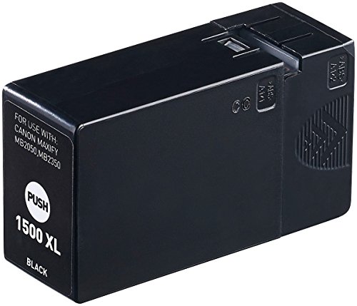 iColor Maxify Mb2350, Canon: Patrone für Canon (ersetzt PGI-1500XL BK), Black (Preiswerte Druckerpatrone Canon, Maxify Mb 2750, Canon, Tintenstrahldrucker) von iColor