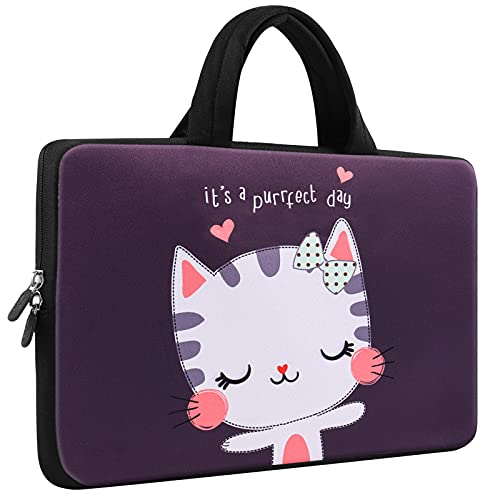 iColor Notebook-Tasche mit Tragegriff (14 15 15,6 Zoll / 39,6 cm) Schwarz IHB15-018 von iColor