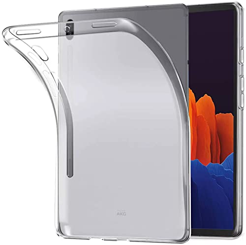 iCoverCase Kompatibel mit Samsung Galaxy Tab S7 (2020) 11 Zoll SM-T870/T875 Hülle, leicht, matt, durchscheinend, weiche TPU-Schutzhülle (Frosted Clear) von iCoverCase