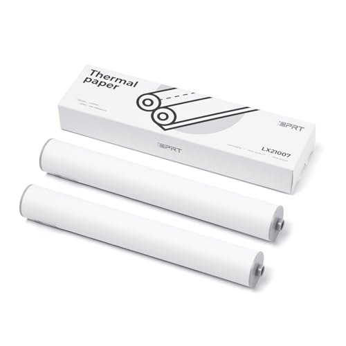 iDPRT A4 Thermopapier, 210 x 297 mm Thermopapier kompatibel mit MT890/HPRT MT810/M08F/ITP01/ITP04, BPA-frei und unterstützt Verträge, Bild usw, 2 Rollen iDPRT A4 Thermopapier, 210 x 297 mm Thermopapier kompatibel mit MT890/HPRT MT810/M08F/ITP01/ITP04, BPA-frei und unterstützt Verträge, Bild usw, 2 Rollen von iDPRT