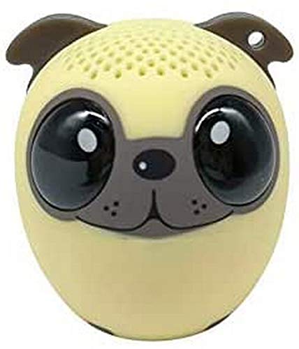 iDance AS100-DOG Tragbarer Lautsprecher, Cremefarben, mit Bluetooth von iDance