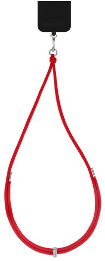 Cord Phone Strap radiant red von iDeal of Sweden