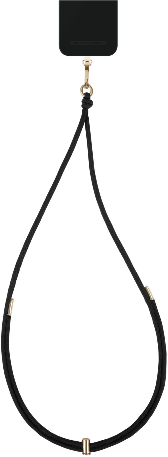 Cord Phone Strap schwarz von iDeal of Sweden