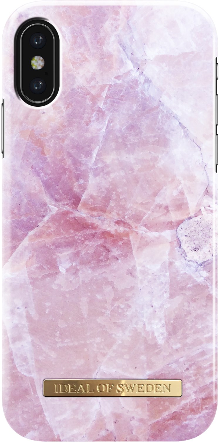 Fashion Case für iPhone X/XS pilion pink marble von iDeal of Sweden