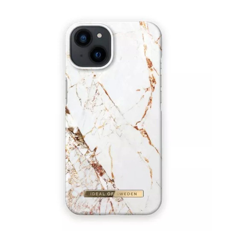 iDeal of Sweden Handyhülle Carrara Gold iPhone 13 von iDeal of Sweden