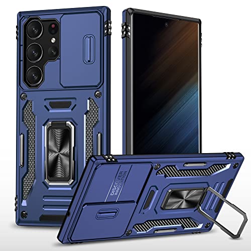 iDoer für Samsung Galaxy S23 Ultra hülle,Update Militärische Outdoor-Kameraschutz mit Fallschutz & 360°magnetisch Ringhalter Stand,Doppellagige Stoßfest, Schutzhülle für Galaxy S23 Ultra,Blau iDoer für Samsung Galaxy S23 Ultra hülle,Update Militärische Outdoor-Kameraschutz mit Fallschutz & 360°magnetisch Ringhalter Stand,Doppellagige Stoßfest, Schutzhülle für Galaxy S23 Ultra,Blau von iDoer