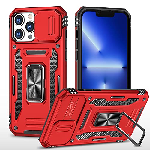iDoer für iPhone 12 Pro Max hülle,Update Militärische Outdoor-Kameraschutz mit Fallschutz & 360°magnetisch Ringhalter Stand,Doppellagige Stoßfest, Schutzhülle für iPhone 12 Pro Max 6.7",Rot iDoer für iPhone 12 Pro Max hülle,Update Militärische Outdoor-Kameraschutz mit Fallschutz & 360°magnetisch Ringhalter Stand,Doppellagige Stoßfest, Schutzhülle für iPhone 12 Pro Max 6.7",Rot von iDoer