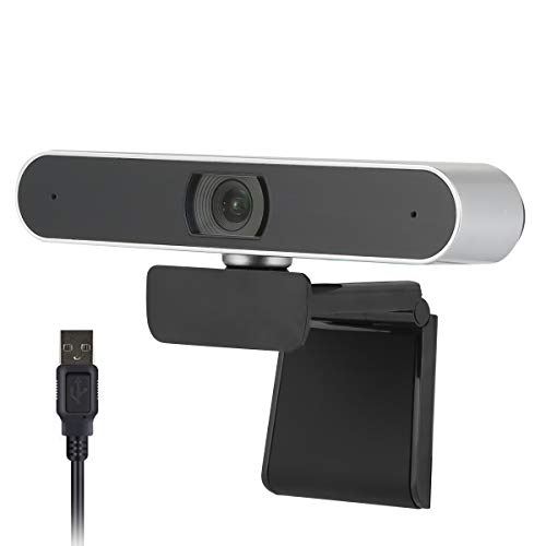 iFCOW 1080P HD Webcam Desktop Laptop USB Webcam Plug-n-Play Webkamera mit eingebautem Mikrofon Video Cam für Live Class Konferenz von iFCOW