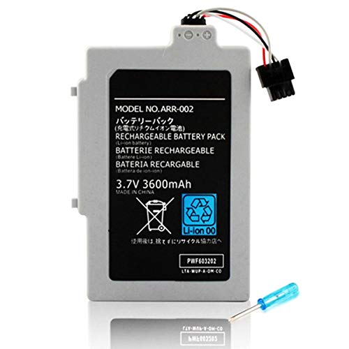 iFCOW 3600mAh Wii U Ersatz Akku für Wii U Gamepad Controller WUP-010, WUP-002, ARR-002 von iFCOW