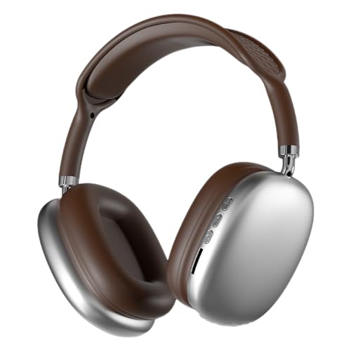 iFCOW Bluetooth 5. 3 Over-Ear-Kopfhörer, HiFi-Stereo-Headset, kabellos, Kopfhörer mit eingebautem Mikrofon, 5-mm-Klinkenstecker für Handy und PC von iFCOW