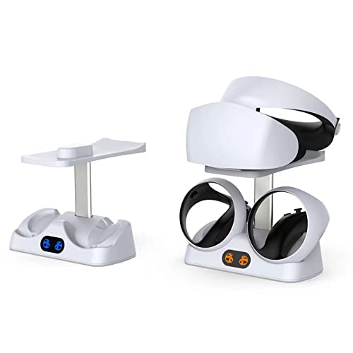 iFCOW Controller Ladestation für VR2, Controller Dural PS VR2 Ladegerät Ladeständer Powered by Type-C Kabel VR Brille Halterung Spielzubehör iFCOW Controller Ladestation für VR2, Controller Dural PS VR2 Ladegerät Ladeständer Powered by Type-C Kabel VR Brille Halterung Spielzubehör von iFCOW