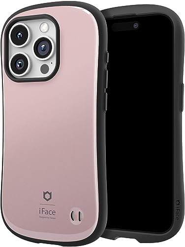 iFace Compatible with iPhone 15 Pro Case - [First Class] Cute Drop Proof Hard Cell Phone Cover - Rose Gold von iFace