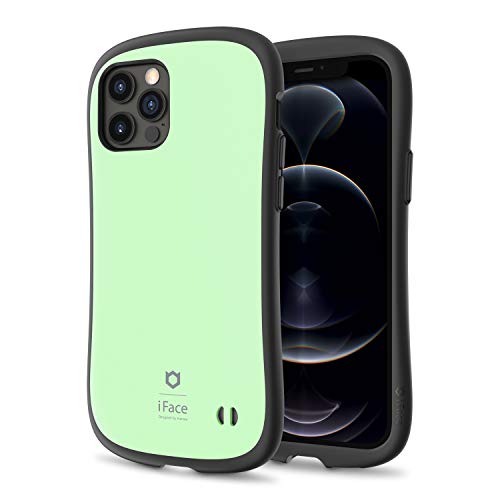iFace First Class Café Series Designed for iPhone 12 Pro and iPhone 12 (6,1 Zoll) - Cute Hybrid [Hard Shell + Bumper] Stoßfest Phone Case - Mint Macaron von iFace
