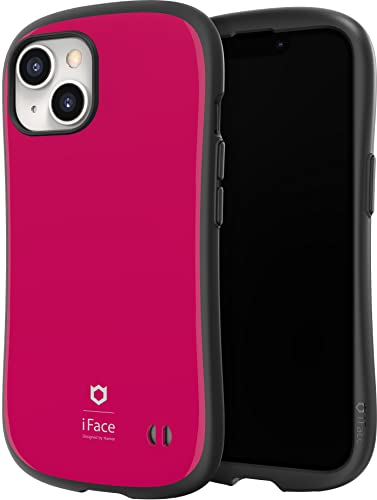 iFace First Class Designed for iPhone 14 Case (6.1") – Cute Shockproof Protective Dual Layer [Hard Shell + Bumper] Phone Cover for Girls, Women [Drop Tested] - Hot Pink von iFace