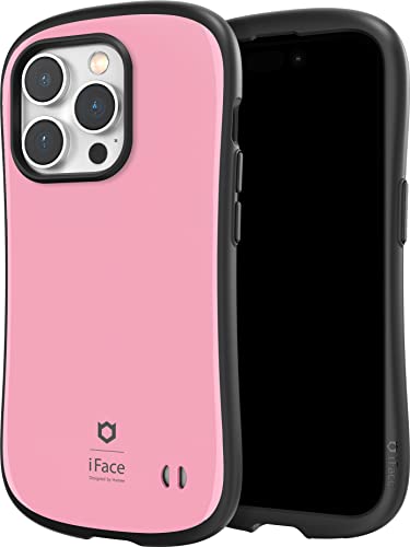 iFace First Class Designed for iPhone 14 Pro Case (6.1") – Cute Shockproof Protective Dual Layer [Hard Shell + Bumper] Phone Cover for Girls, Women [Drop Tested] - Baby Pink von iFace