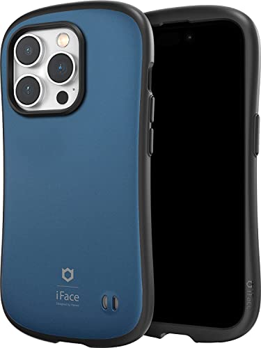 iFace First Class Designed for iPhone 14 Pro Case (6.1") – Niedliche stoßfeste Schutzhülle mit Zwei Schichten [Hartschale + Bumper] Handyhülle für Mädchen, Frauen [Sturzgetestet] – Korallenblau von iFace