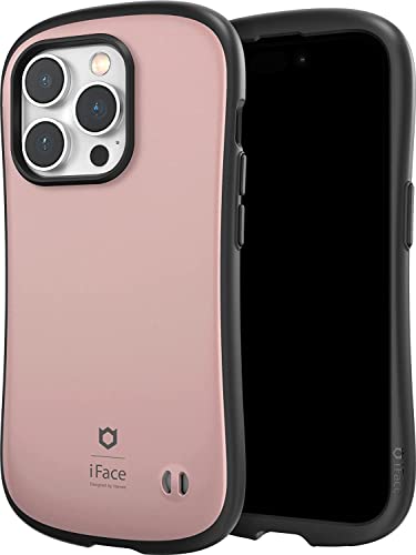 iFace First Class Designed for iPhone 14 Pro Case (6.1") – Süße, stoßfeste, doppellagige [Hartschale + Bumper] Handyhülle für Mädchen, Frauen [Sturzgetestet] – Roségold von iFace
