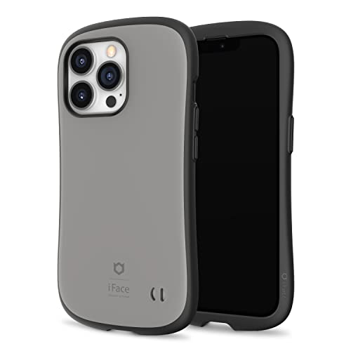 iFace First Class Kusumi Serie entworfen für iPhone 13 Pro – weiche, helle Pastellfarben, ästhetische Farben, niedlich, stoßfest, Hartschale + Stoßstange, Handyhülle [Fallgetestet] – Greige Grey von iFace