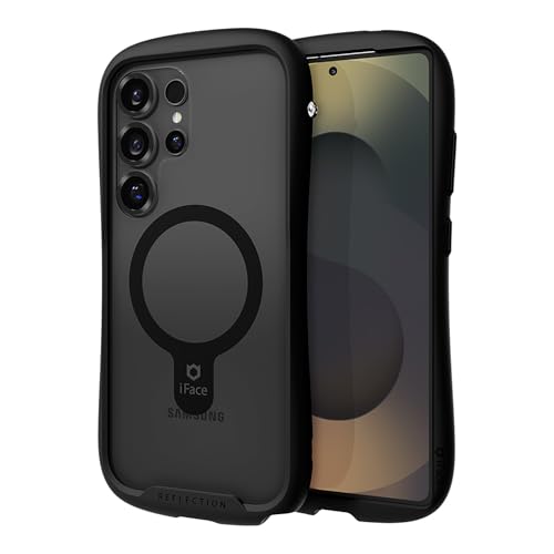 iFace Kompatibel mit Samsung Galaxy S25 Ultra – transparente Hülle [Reflexion] [MagSynq] kompatibel mit MagSafe gehärtetes Glas, Stoßschutz, robustes, einzigartiges Design, passend für Handyhülle, von iFace