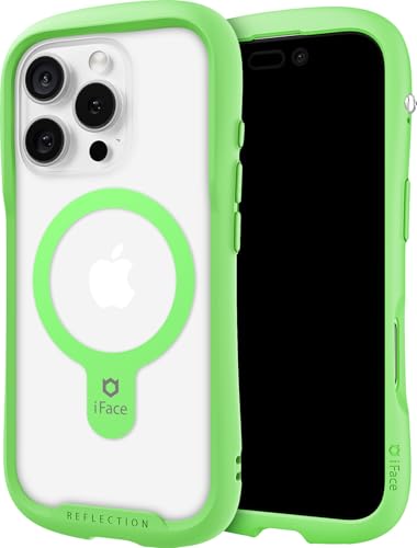 iFace Kompatibel mit iPhone 16 Pro – transparente Hülle [Reflexion] [MagSynq] (kompatibel mit MagSafe), gehärtetes Glas, Stoßschutz, robustes, einzigartiges Design, passend für Handyhülle, von iFace