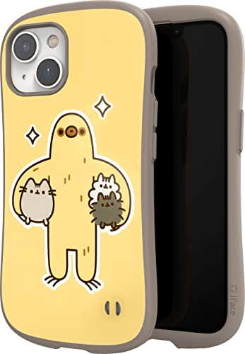 iFace Pusheen First Class Hülle für iPhone 14 (6,1 Zoll) – niedliche, stoßfeste zweilagige [Hartschale + Stoßfänger] Schutzhülle – Faultier von iFace