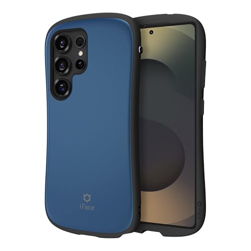 iFace Schutzhülle kompatibel mit Samsung Galaxy S25 Ultra [First Class] – niedliche, stoßfeste, zweilagige [Hartschale mit Stoßfänger], robuste Schutzhüllen [Fallgetestet] – Korallenblau von iFace