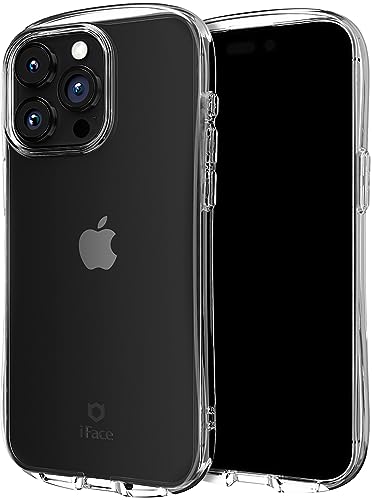 iFace Transparente Schutzhülle für iPhone 15 Pro Max [schauen Sie in] Fallgetestete Handy-Griffabdeckung (nicht kompatibel mit MagSafe) von iFace