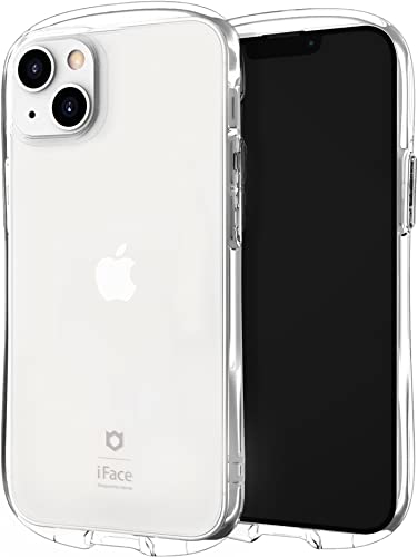 iFace Transparente Schutzhülle mit Griff für iPhone 14 Plus (6,7 Zoll) [Look in Serie] Hybrid Stoßfest Transparent Schutzhülle [Fallgetestet] [Kabelloses Laden kompatibel] – Transparent von iFace