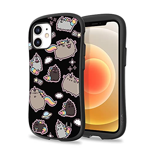 iFace x Pusheen First Class Designed for iPhone 12 Mini (5.4") – Cute Shockproof Dual Layer [Hard Shell + Bumper] Phone Case – Pusheen Icon (Black) von iFace