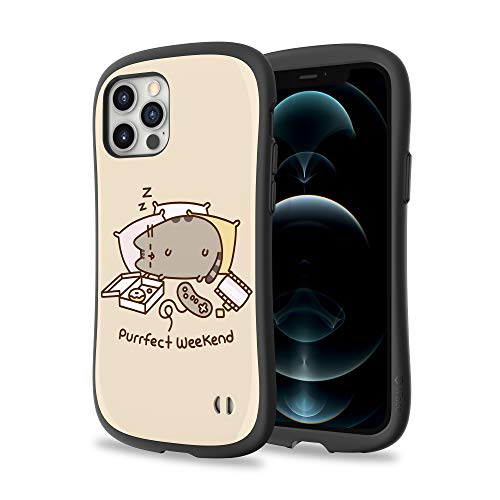 iFace x Pusheen First Class Designed for iPhone 12 and iPhone 12 Pro (6.1") – Cute Shockproof Dual Layer [Hard Shell + Bumper] Phone Case – Purrfect von iFace