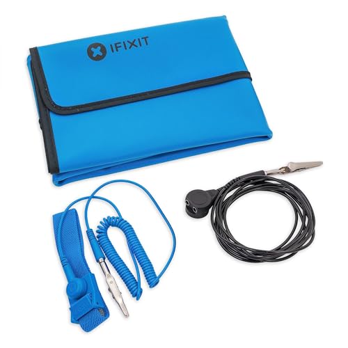 iFixit Portable Anti-Static Mat, Faltbare Antistatik-Matte zum Schutz empfindlicher Elektronik vor statischer Entladung, ESD-Matte für Transport IF145-202-5 Schwarz iFixit Portable Anti-Static Mat, Faltbare Antistatik-Matte zum Schutz empfindlicher Elektronik vor statischer Entladung, ESD-Matte für Transport IF145-202-5 Schwarz von iFixit